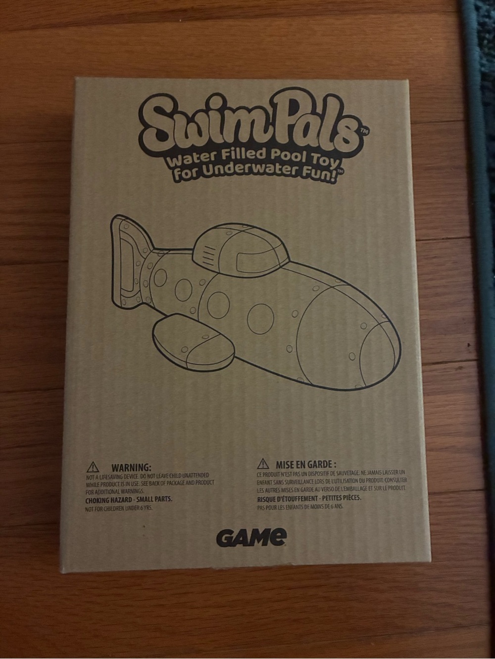 Water Filled Pool Toy - Submarine Design